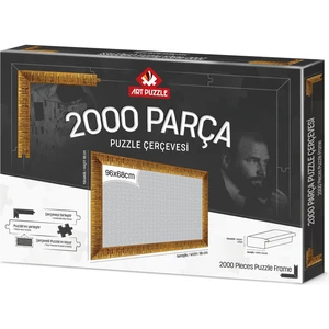 Art Puzzle Altın  2000 Parça Demonte Puzzle Çerçevesi