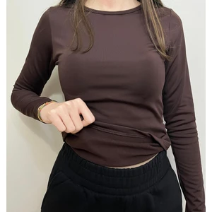 Içi Polarlı Slim Fit Uzun Kollu Body