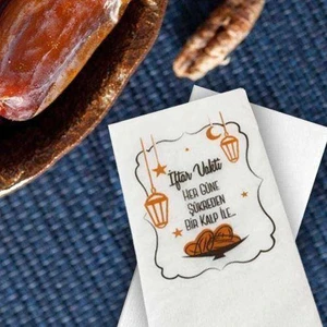 Parti Dükkanım Iftar Vakti Peçete Lüks (20 Adet)