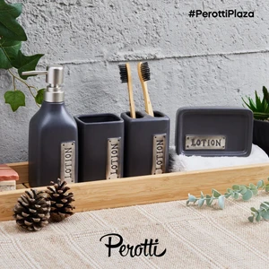 Kitchen Line Arco Stone 4 Parça Porselen Banyo Seti