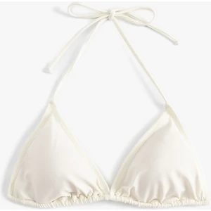 Astarlı Pedli Ipli Üçgen Bikini Üstü