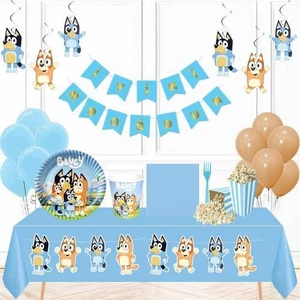 Parti Dükkanım Bluey Doğum Günü Parti Seti 24 Kişilik