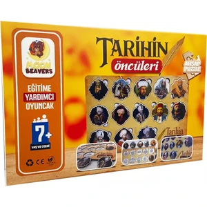 Moon Beavers Tarihin Öncüleri Ahşap Puzzle (16X20 Cm.)
