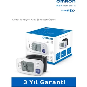 Rs4 HEM-6181-E Sensörlü 60 Hafızalı Bilekten Tansiyon Aleti