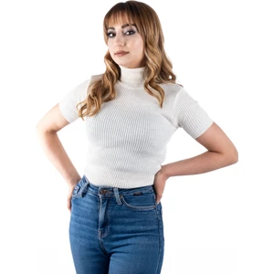 Lonca Tekstil Yarım Kollu Balıkçı Yaka Triko Örme Badi Kazak