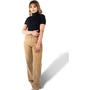 Lonca Tekstil Yarım Kollu Balıkçı Yaka Triko Örme Badi Kazak