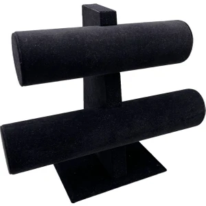 Megas Dekor İki Kat Süet Kaplama Saat&Bileklik Sergileme Dekoru(Çekmece Dolap Içi Organizer/Düzenleyici)