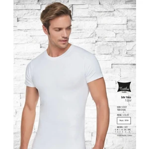 0105 Erkek Sıfır Yaka Kısa Kollu Atlet 6 Adet