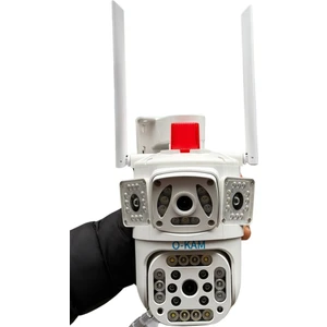 -3017 6 Mp Dual Lens Wifi Ptz Kamera