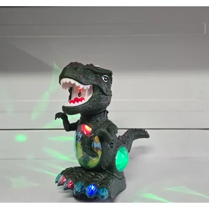 Sem Oyuncak Oyuncak Dinazor Dinozor Sesli Işıklı Yürüyen Azından Buhar Çıkaran 22 cm