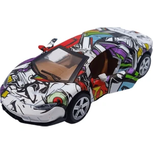 Vardem Oyuncak Çek Bırak Metal Spor Araba