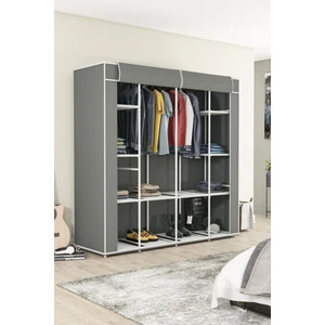 Geniş Hacimli Çift Askılı Gardrop Bez Dolap