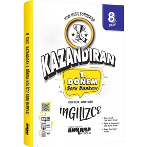 Ankara Yayıncılık LGS Kazandıran 8.Sınıf 1.Dönem İngilizce Soru Bankası