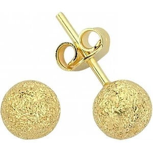 Sembol Gold 14 Ayar Altın İğne Top Küpe