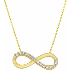 Sembol Gold Altın Sonsuzluk Kolyesi