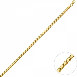 Sembol Gold Klasik Model 60 Cm Altın Pullu Zincir