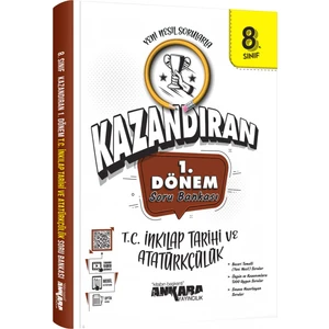 Ankara Yayıncılık LGS Kazandıran 8.Sınıf 1.Dönem T.C İnkılap Tari