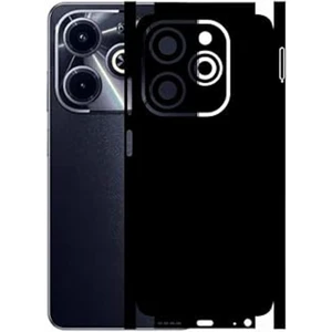 ECR MOBILE  Infinix Hot 40I Mat Siyah Arka Kaplama