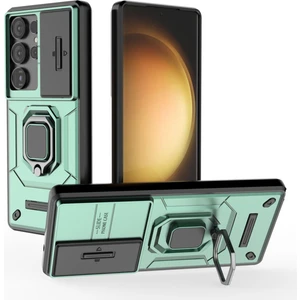 Samsung Galaxy S25 Ultra Kılıf, [tam Kamera Koruması] [360° Dönebilen Destek Halkası] Askeri Sınıf Sert Koruyucu Telefon Kılıfı Kapağı (Yurt Dışından)