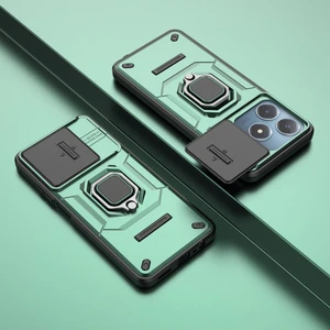 Oppo Realme C63 4g Kılıf, [tam Kamera Koruması] [360° Dönebilen Destek Halkası] Askeri Sınıf Sert Koruyucu Telefon Kılıfı Kapağı (Yurt Dışından)