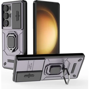 Samsung Galaxy S25 Ultra Kılıf, [tam Kamera Koruması] [360° Dönebilen Destek Halkası] Askeri Sınıf Sert Koruyucu Telefon Kılıfı Kapağı (Yurt Dışından)