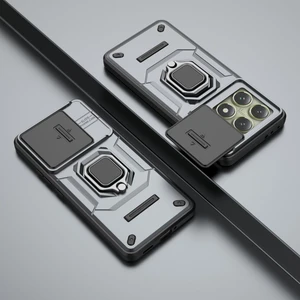 Xiaomi 14T Pro Kılıf, [tam Kamera Koruması] [360° Dönebilen Destek Halkası] Askeri Sınıf Sert Koruyucu Telefon Kılıfı Kapağı (Yurt Dışından)