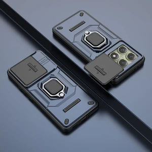 Xiaomi 14T Pro Kılıf, [tam Kamera Koruması] [360° Dönebilen Destek Halkası] Askeri Sınıf Sert Koruyucu Telefon Kılıfı Kapağı (Yurt Dışından)