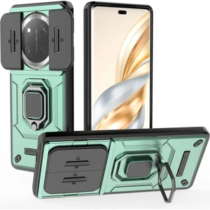 Huawei Honor X9C Kılıf, [tam Kamera Koruması] [360° Dönebilen Destek Halkası] Askeri Sınıf Sert Koruyucu Telefon Kılıfı Kapağı (Yurt Dışından)