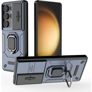 Samsung Galaxy S25 Ultra Kılıf, [tam Kamera Koruması] [360° Dönebilen Destek Halkası] Askeri Sınıf Sert Koruyucu Telefon Kılıfı Kapağı (Yurt Dışından)