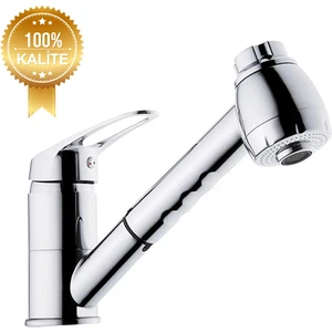 Pirinç Gövde Spiralli Berber Aç Kapa Lavabo Bataryası