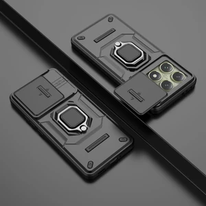 Xiaomi 14T Pro Kılıf, [tam Kamera Koruması] [360° Dönebilen Destek Halkası] Askeri Sınıf Sert Koruyucu Telefon Kılıfı Kapağı (Yurt Dışından)