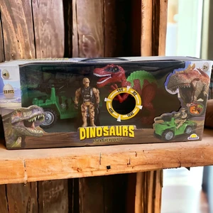 Dinozor Yakalayıcı Oyun Seti 13 Parça
