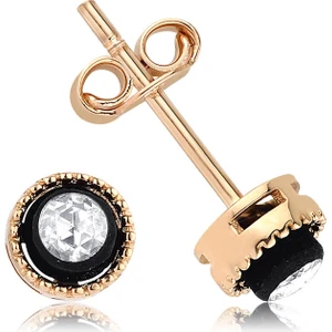 Sembol Gold 0.18 Karat Elmas Küpe