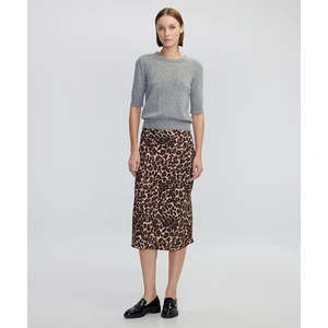 Leopar Desen Midi Etek IW6240004195074