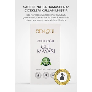 Ab-ı Gül | %100 Saf Gül Mayası 100 ML | Eşsiz Rosa Damascena Güllerinden