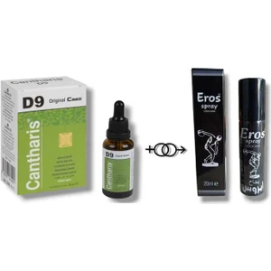 D9 Kadınlara Özel Damla + Eros Sprey