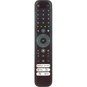 Tcl 75C655 Ile Uyumlu 4K QLED  Tv Kumanda-Mikrofonlu