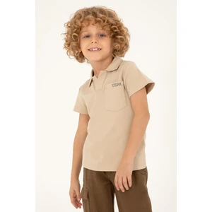 U.s. Polo Assn. Erkek Çocuk Kum Tişört 50295438-VR085