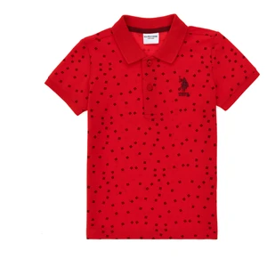 U.S. Polo Assn. Erkek Çocuk Kırmızı Tişört 50295443-VR030