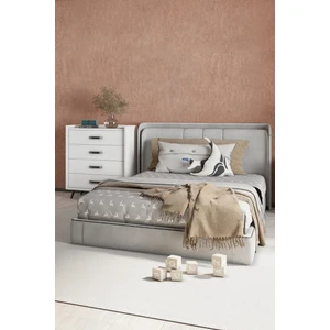 Ida Şifonyer Modern Tasarım Beyaz Suntalam 4 Çekmeceli 87 cm Yükseklik 74 cm Genişlik