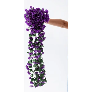 Güleç Yapay Çiçek Güleç Yapay Begonvil Çiçeği 75 cm Mor 22 Dal