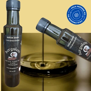 Doğal Keten Tohumu Yağı 250 ml ( Flax Seed Oil )