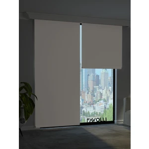 Beyaz Karartma Blackout Stor Perde Metal İthal Kasa Işık geçirmez