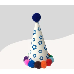 Kediler ve Küçük Irk Köpekler Için Parti Şapkası P20 (El Yapımı)