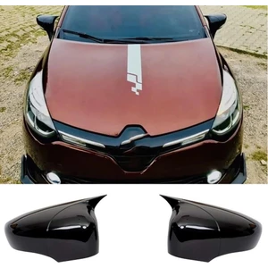 MKG Otomotiv Renault Clio 4 Batman Yarasa Ayna Kapağı Piona Black Abs 2012-2019