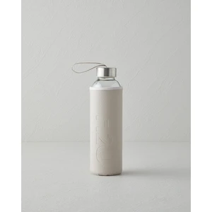 Refresh Bottle Cam Kılıflı Şişe 500 ml Bej