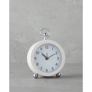 English Home Wanda Metal Masa Saati 13  cm  Beyaz