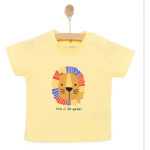 Basic Erkek Aslan Baskılı T-Shirt Erkek Bebek