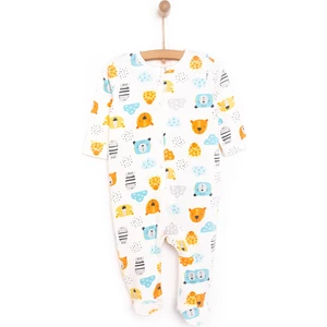 Hellobaby Yenidoğan Erkek  Patikli Tulum Erkek Bebek