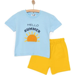Motto Boy Erkek Tshirt-Şort Erkek Bebek